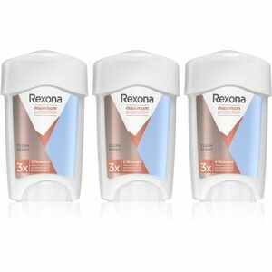 Rexona Maximum Protection Clean Scent krémový antiperspirant pro redukci pocení (výhodné balení) obraz