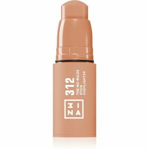 3INA The No-Rules Stick multifunkční tužka na oči, rty a tváře odstín Highlighter 312 - Translucent rose gold 5 g obraz