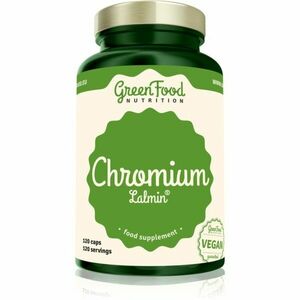 GreenFood Nutrition Chromium Lalmin® kapsle s minerály 120 cps obraz