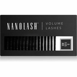 Nanolash Volume Lashes umělé řasy 0.05 D 6-13mm 1 ks obraz