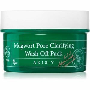 AXIS-Y 6+1+1 Advanced Formula Mugwort Pore Clarifying Wash Off Pack hloubkově čisticí maska se zklidňujícím účinkem 100 ml obraz
