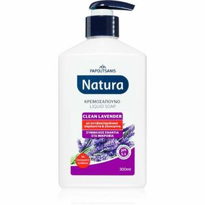 PAPOUTSANIS Natura Clean Lavender tekuté mýdlo 300 ml obraz