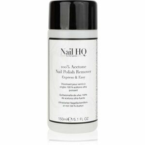 Nail HQ 100% Acetone odlakovač na nehty 150 ml obraz