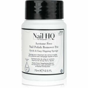 Nail HQ Acetone Free odlakovač na nehty bez acetonu 75 ml obraz