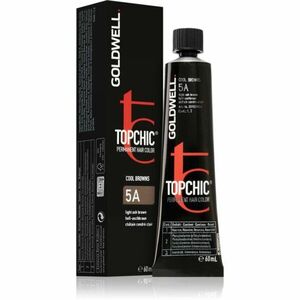 Goldwell Topchic Permanent Hair Color barva na vlasy odstín 5A 60 ml obraz