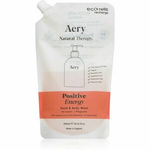 Aery Aromatherapy Positive Energy tekuté mýdlo na ruce a tělo náhradní náplň 300 ml obraz