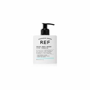 REF Colour Boost Masque jemná vyživující maska bez permanentních barevných pigmentů VIVID TURQUOISE 200 ml obraz