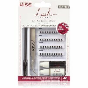 KISS Lash Couture LuXtensions set pomůcek pro aplikaci umělých řas 40 ks obraz