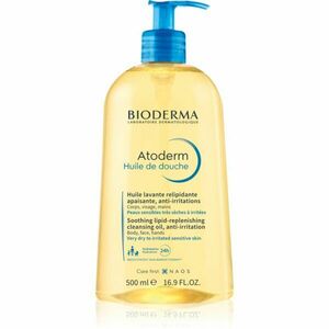 Bioderma Atoderm Sprchový Olej vysoce výživný zklidňující sprchový olej pro suchou a podrážděnou pokožku 500 ml obraz