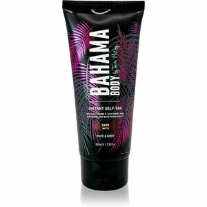 Bahama Body Instant Self-Tan samoopalovací krém na tělo a obličej odstín Dark 100 ml obraz