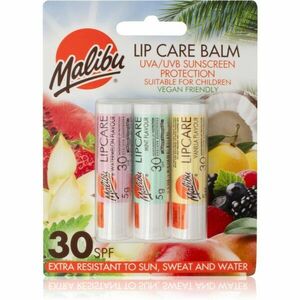 Malibu Lip Care Balm balzám na rty SPF 30 3x5 g obraz