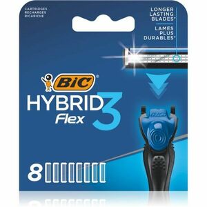 BIC FLEX3 náhradní hlavice 8 ks obraz