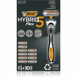 BIC Flex5 Hybrid holicí strojek + náhradní břity obraz