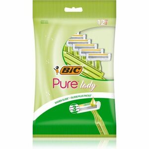 BIC PURE3 Lady jednorázová holítka pro ženy 12 ks obraz