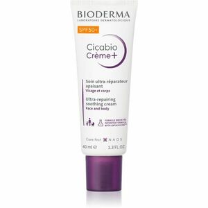 Bioderma Cicabio Créme+ SPF 50+ krém na obličej SPF 50+ 40 ml obraz