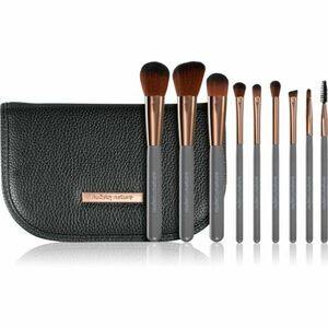 Nude by Nature Professional Brush Set sada štětců s pouzdrem obraz