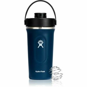 Hydro Flask Insulated Shaker Bottle sportovní šejkr Dark Blue 710 ml obraz