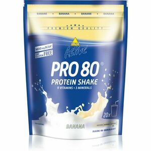 Inkospor Active PRO 80 prášek na přípravu nápoje s proteinem příchuť Banana 500 g obraz