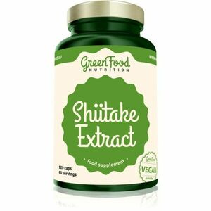 GreenFood Nutrition Shiitake Extract kapsle pro podporu ochrany buněk před oxidativním stresem 90 cps obraz