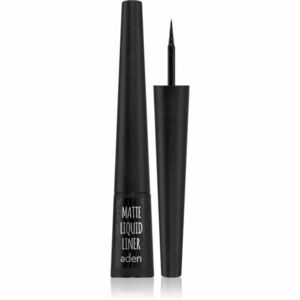 Aden Cosmetics Matte Liquid Liner oční linky odstín Black 2, 5 ml obraz