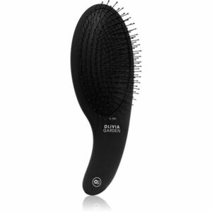 Olivia Garden Black Label CURVE Board&Nylon bristles kartáč na vlasy pro snadné rozčesání vlasů Black 1 ks obraz