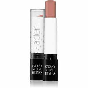 Aden Cosmetics Creamy Velvet Lipstick krémová rtěnka odstín 01 Teddy 3 g obraz