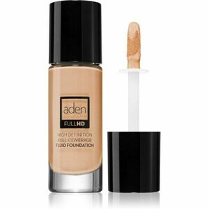 Aden Cosmetics Full HD Fluid Foundation dlouhotrvající tekutý make-up odstín 03 Beige 20 ml obraz