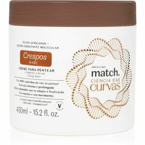 Match. Science of Curves hydratační krém pro vlnité a kudrnaté vlasy 450 ml obraz