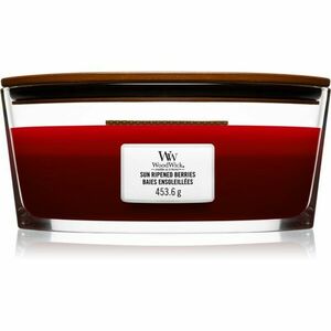 Woodwick Trilogy Sun Ripened Berries vonná svíčka s dřevěným knotem (hearthwick) 453.6 g obraz