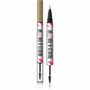 Maybelline Build-A-Brow oboustranná tužka na obočí pro fixaci a tvar odstín 250 Blonde 1 ks obraz