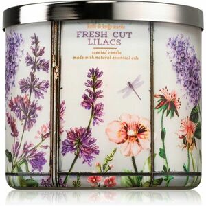 Bath & Body Works Fresh Cut Lilacs vonná svíčka 411 g obraz