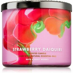 Bath & Body Works Strawberry Daiquiri vonná svíčka 411 g obraz