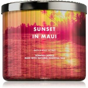 Bath & Body Works Sunset In Maui vonná svíčka 411 g obraz