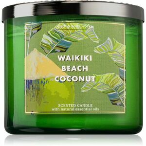 Bath & Body Works Waikiki Beach Coconut vonná svíčka 411 g obraz