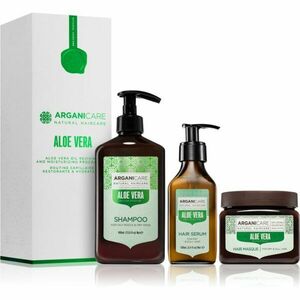 Arganicare Aloe Vera Oil Reviving and Moisturizing Program Set dárková sada(s hydratačním účinkem) obraz