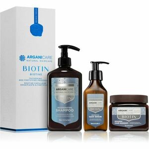 Arganicare Biotin Thickening and Fortifying Program Set dárková sada (pro obnovení hustoty vlasů) obraz