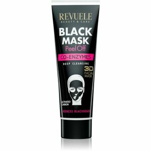 Revuele Black Mask Peel Off Co-Enzymes slupovací maska proti černým tečkám 80 ml obraz