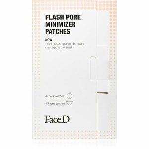 Face D Flash Pore Minimizer exfoliační polštářky pro hydrataci pleti a minimalizaci pórů 8 ks obraz
