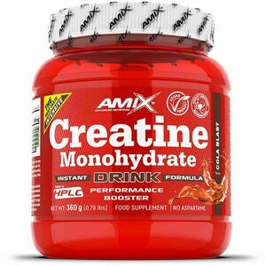Amix Creatine Monohydrate Drink podpora sportovního výkonu příchuť Cola 360 g obraz