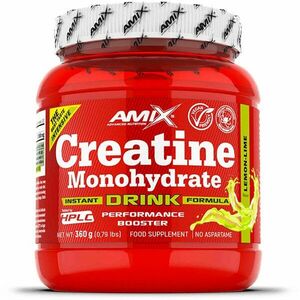 Amix Creatine Monohydrate Drink podpora sportovního výkonu příchuť Lemon-lime 360 g obraz