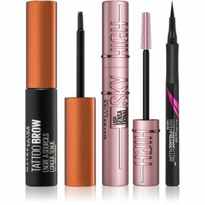 Maybelline Make-Up Set set za zvýhodněnou cenu Medium Brown (na oči a obočí) obraz