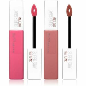 Maybelline Make-Up Set sada rtěnek (s matným efektem) obraz