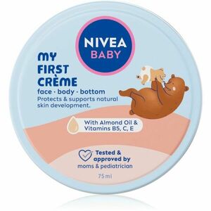 NIVEA BABY multifunkční krém na obličej a tělo 75 ml obraz