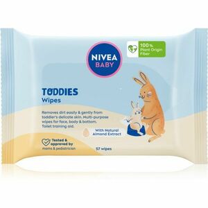 NIVEA BABY Toddies vlhčené ubrousky pro děti 57 ks obraz