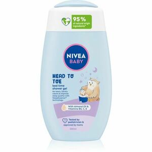 NIVEA BABY Bed Time sprchový gel na tělo a vlasy 200 ml obraz
