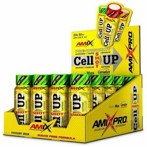 Amix AmixPro CellUP Energy Shot podpora sportovního výkonu příchuť Original 20x60 ml obraz