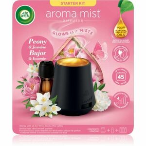 Air Wick Aroma Mist Peony & Jasmine aroma difuzér s náplní + baterie 1 ks obraz