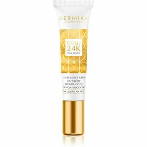 Dermika Luxury Gold omlazující krém na oční okolí 15 ml obraz