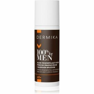 Dermika 100% for Men regenerační krém proti vráskám pro muže 60+ 50 ml obraz