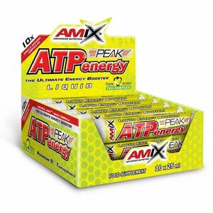 Amix ATP Energy Liquid podpora sportovního výkonu příchuť Orange 10x25 ml obraz